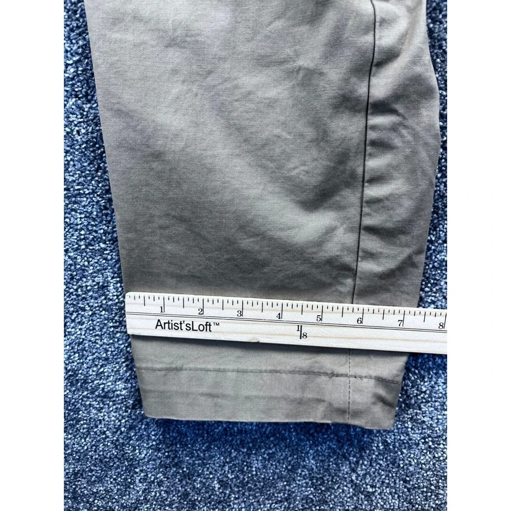 Banana Republic Mason Chino Mens Pants 35X30 Khaki Casual Cotton/Elastane‎